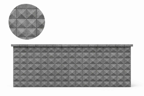 KB Pyramidový blok Černá