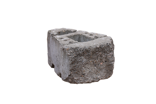 GEOSTONE miniBENT 1/4 GRIND štípaný Růžovo-černá C8