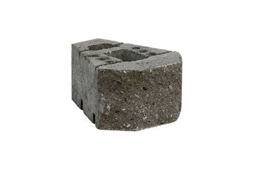 GEOSTONE miniBENT 1/4 štípaný Pískovo-černá C8