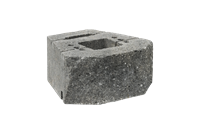 GEOSTONE miniBENT štípaný Bílá natur-černá C8 NESTANDARD