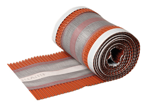 Uni pás ALU-ROLL Al 295x5000 cihlově červený DOPRODEJ