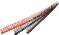 Ochranná větrací mřížka jednoduchá PVC cihl.červená 1000x110 