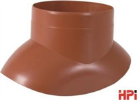 Venduct adaptér pro turbokotel DN 125mm antracit
