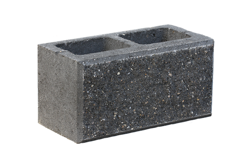 Betonová tvarovka jednostranně štípaná KBF 20-1 B Černá