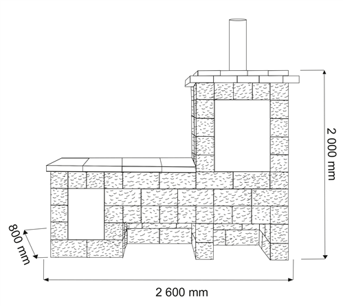 Udírna ETNA KBF štípaná pravá Přírodní