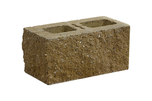 Betonová tvarovka třístranně štípaná, koncová KB 11-21 B  1-C9-04