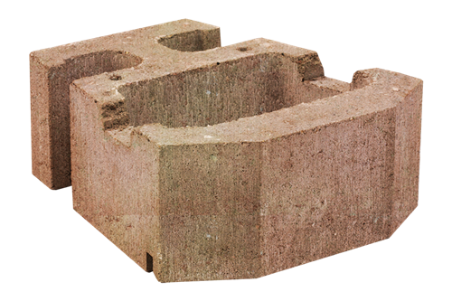 GEOSTONE POT hladký žluto-červená C8