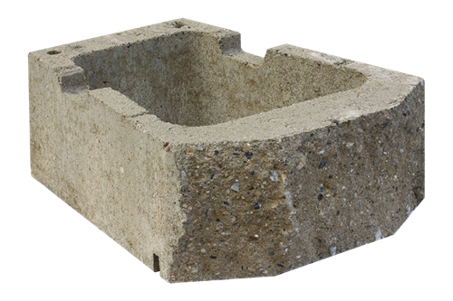 GEOSTONE SHELF štípaný Žlutá