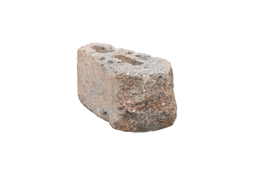 GEOSTONE miniBENT 1/6 GRIND štípaný Skořicovo-černá