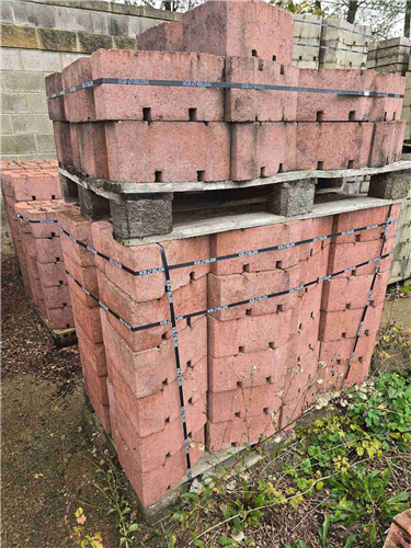 GEOSTONE miniFLAT 1/4 hladký Červená NESTANDARD