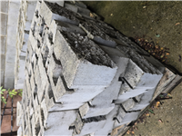 GEOSTONE miniFLAT 1/4 štípaný Bílá NESTANDARD