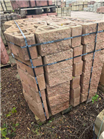 GEOSTONE miniFLAT 1/4 štípaný Skořicová NESTANDARD