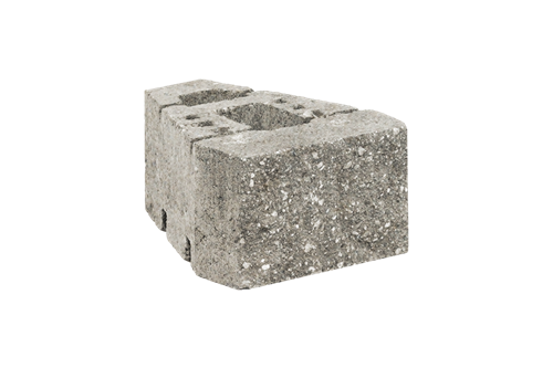 GEOSTONE miniFLAT 1/4 štípaný Bílá natur C8