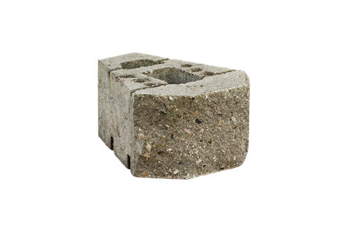 GEOSTONE miniBENT 1/4 štípaný Bílá natur C8