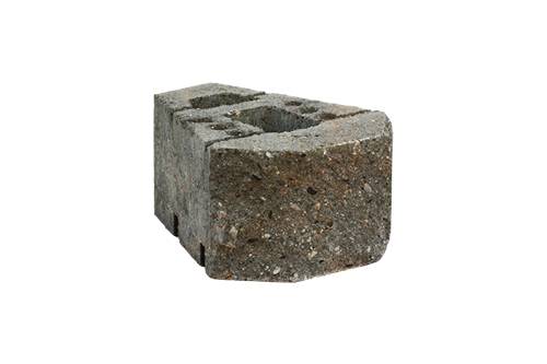 GEOSTONE miniBENT 1/4 štípaný Skořicovo-černá C8