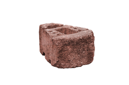 GEOSTONE miniBENT 1/4 GRIND štípaný Červený