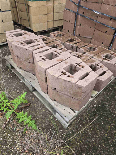 GEOSTONE miniFLAT štípaný Hnědá NESTANDARD