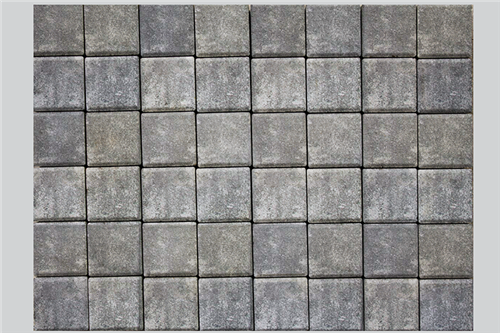 Zámková betonová dlažba UNIHOLAND 80 mini AQUA Bílá natur-černá C8