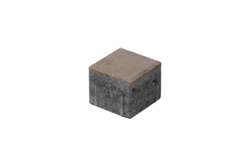 Zámková betonová dlažba UNIHOLAND 80 mini AQUA Skořicovo-černá C8