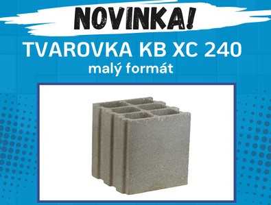 Novinka: Tvarovka KB XC 240 malý formát